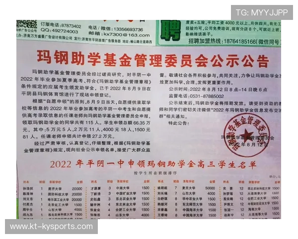 俱乐部设置青年奖学金支持成绩优异学员 俱乐部设置青年奖学金支持成绩优异学员